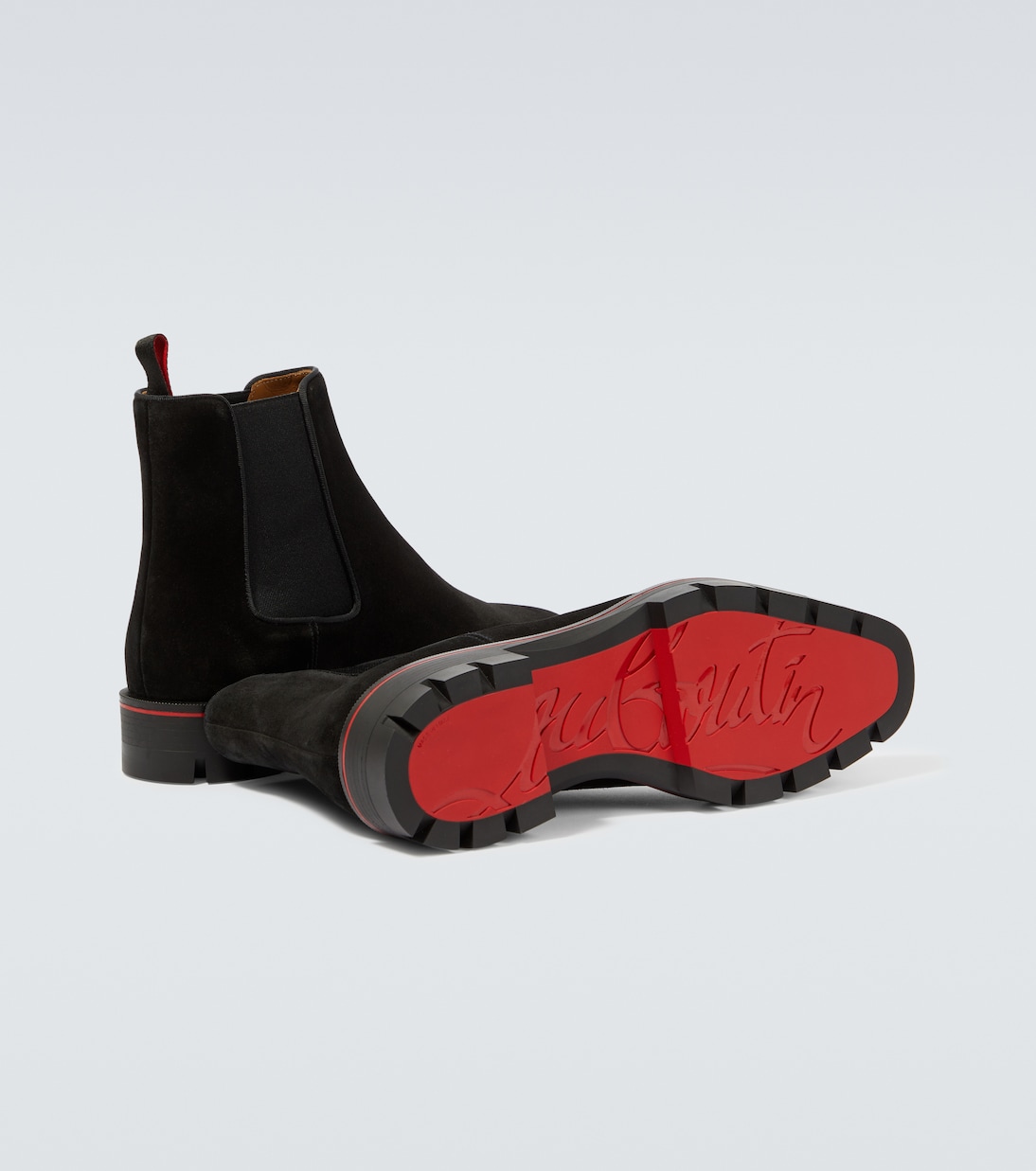 Chelsea Boots Alpinosol aus Veloursleder | Christian Louboutin