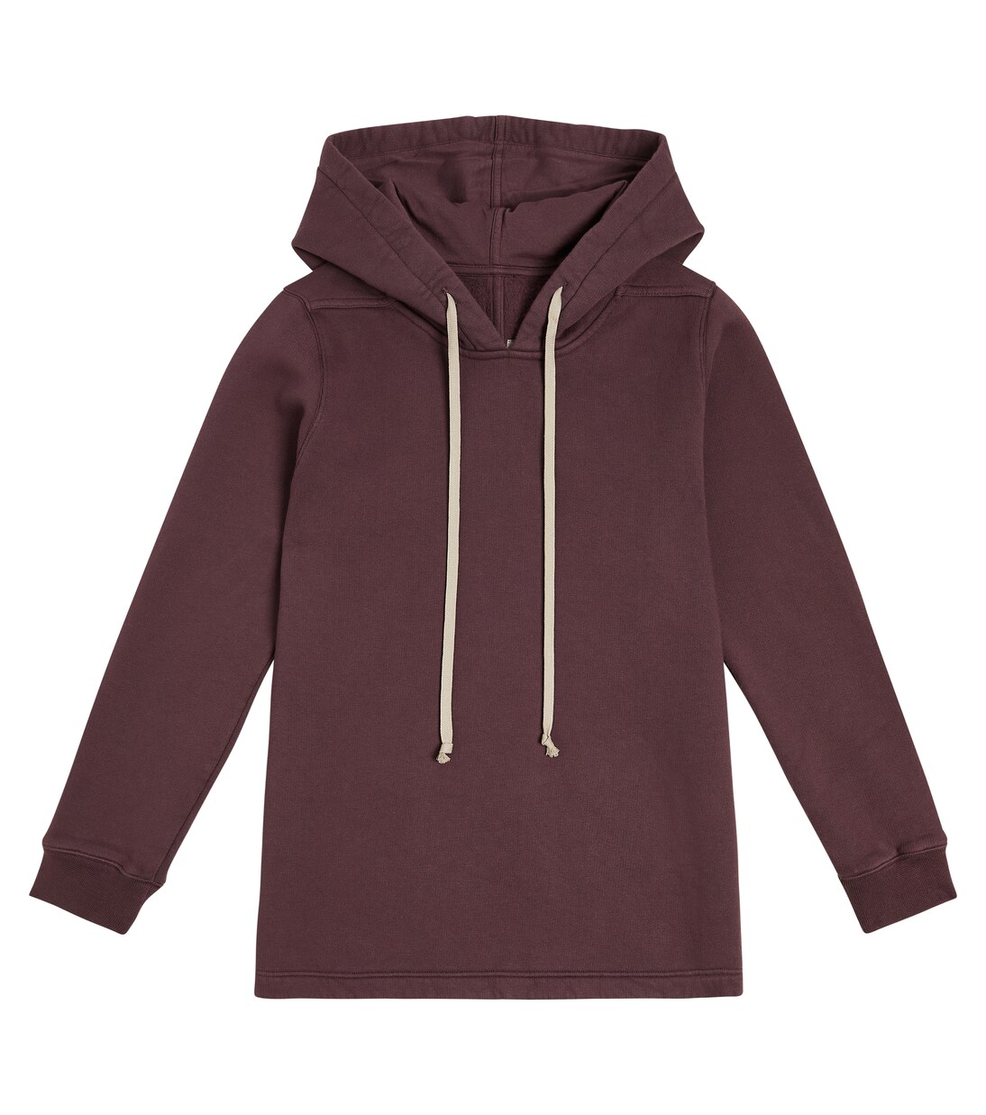 Cotton jersey hoodie | Rick Owens Kids