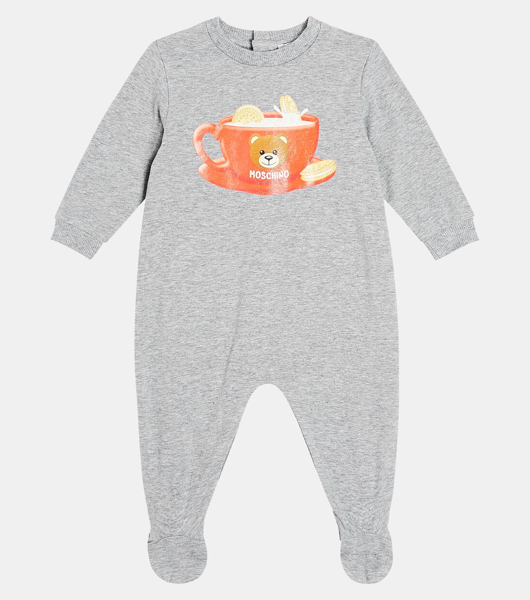 Baby - Set di 2 tutine in cotone con logo | Moschino Kids