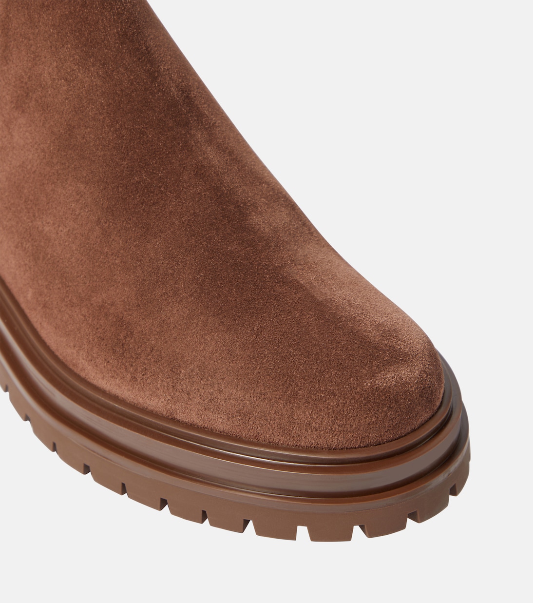 Bottines Chelsea Chester en daim | Gianvito Rossi