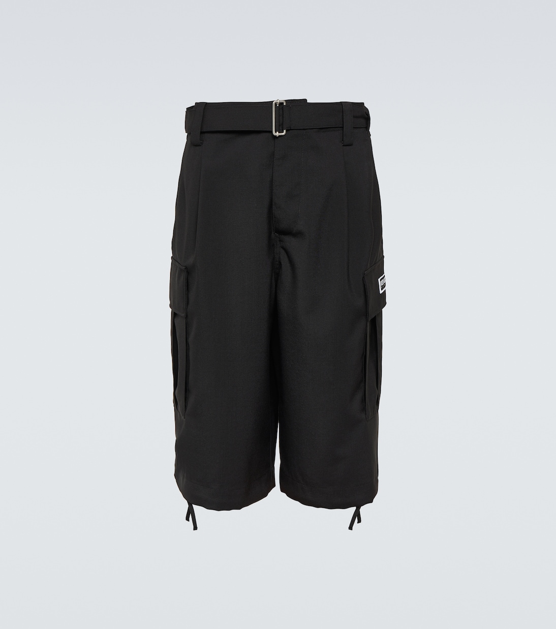 Virgin wool cargo shorts | Kenzo