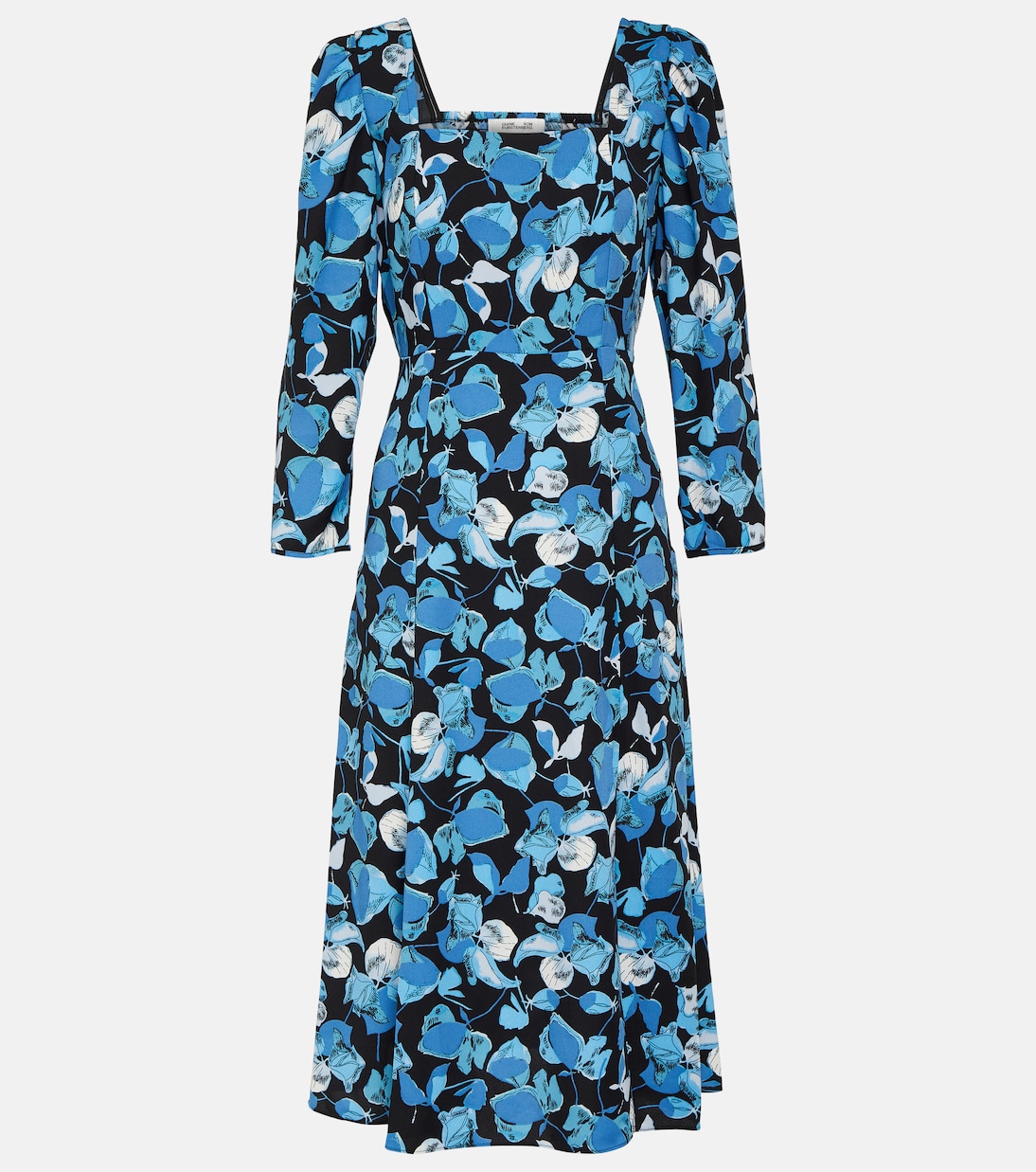 Joanna floral crêpe midi dress | Diane von Furstenberg