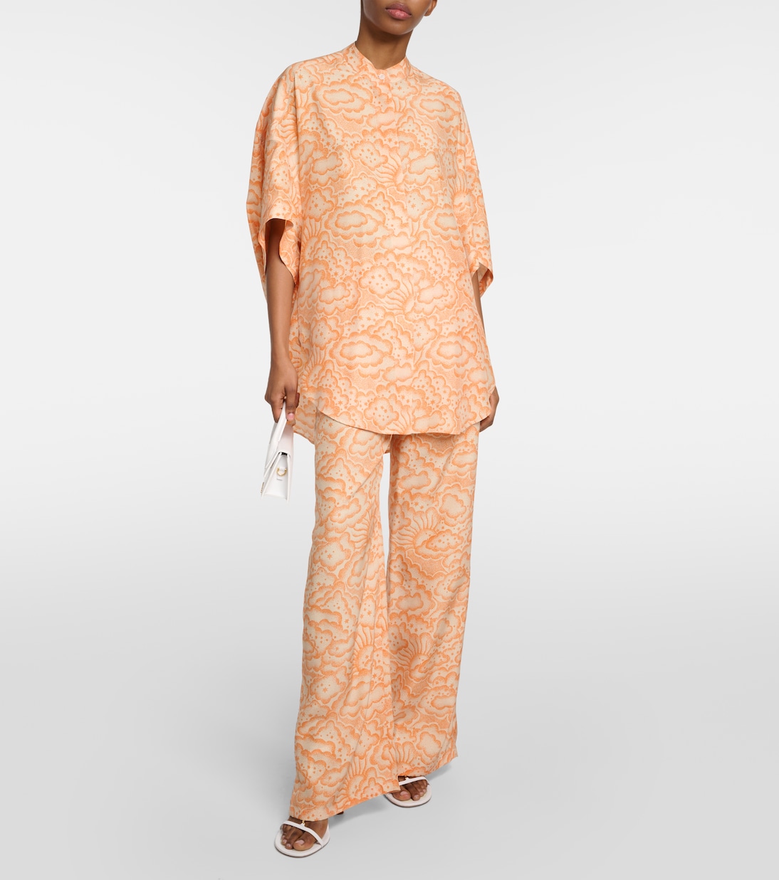 Bedruckte Bluse aus Seide | Stella McCartney