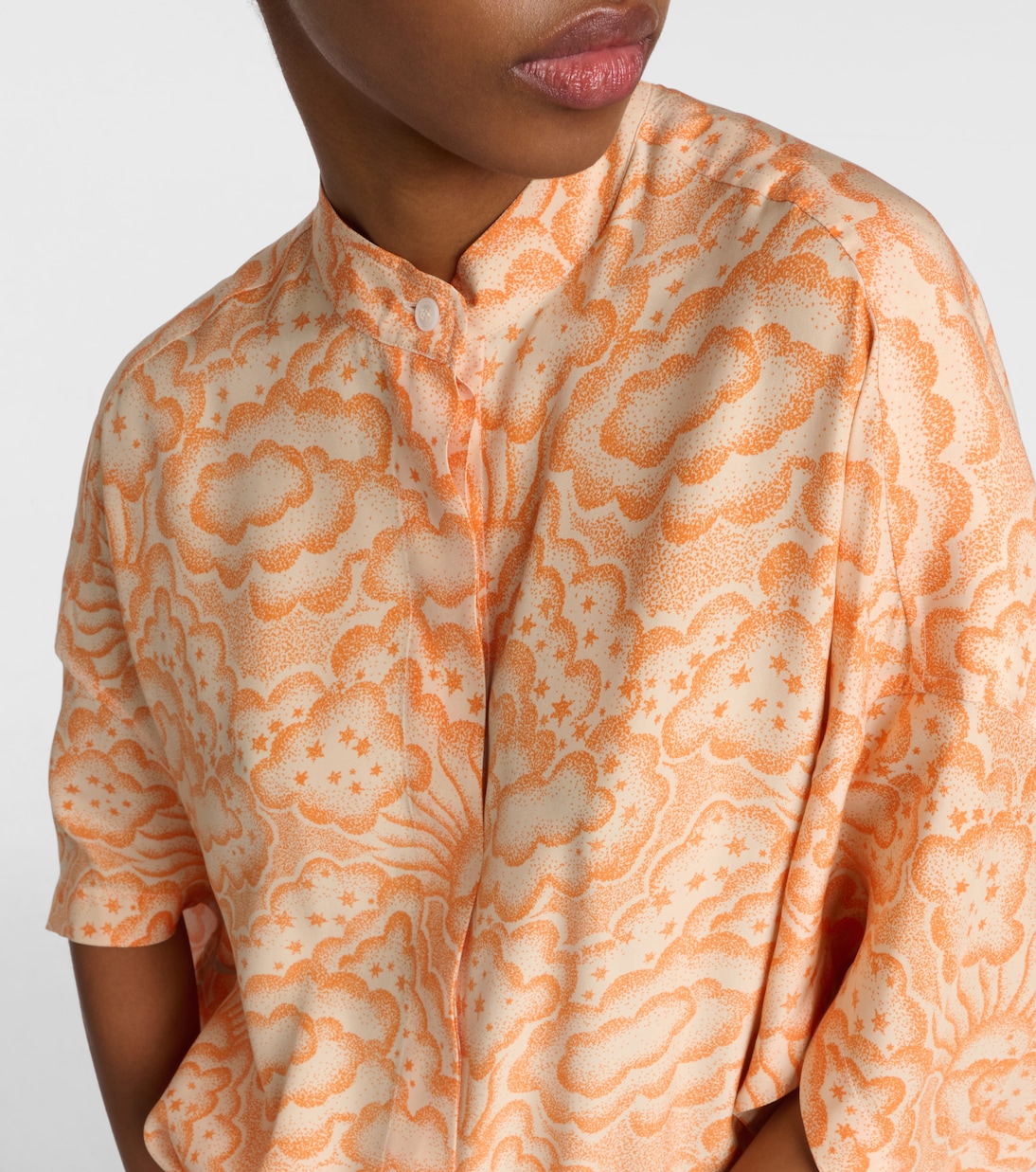 Bedruckte Bluse aus Seide | Stella McCartney