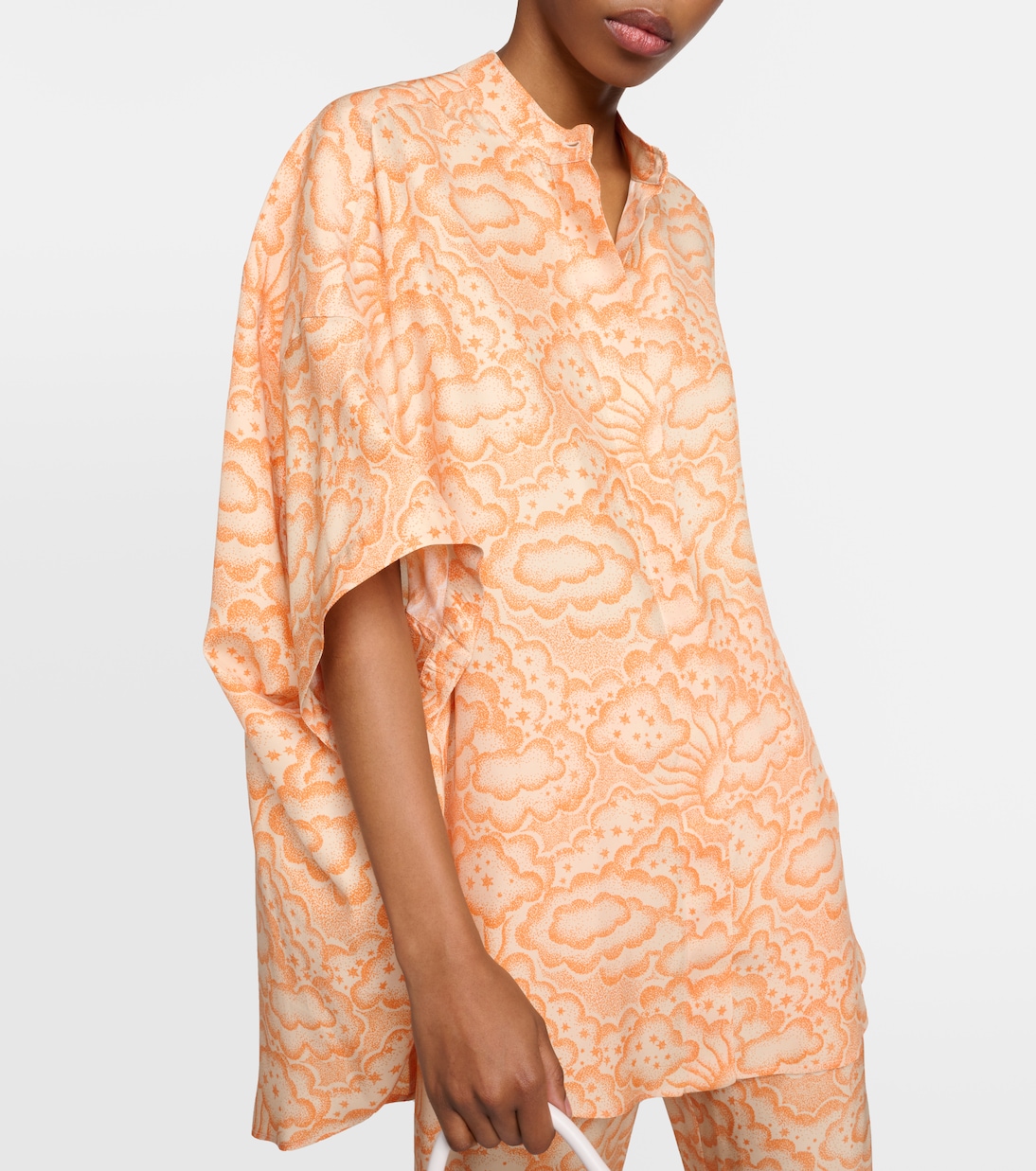 Bedruckte Bluse aus Seide | Stella McCartney