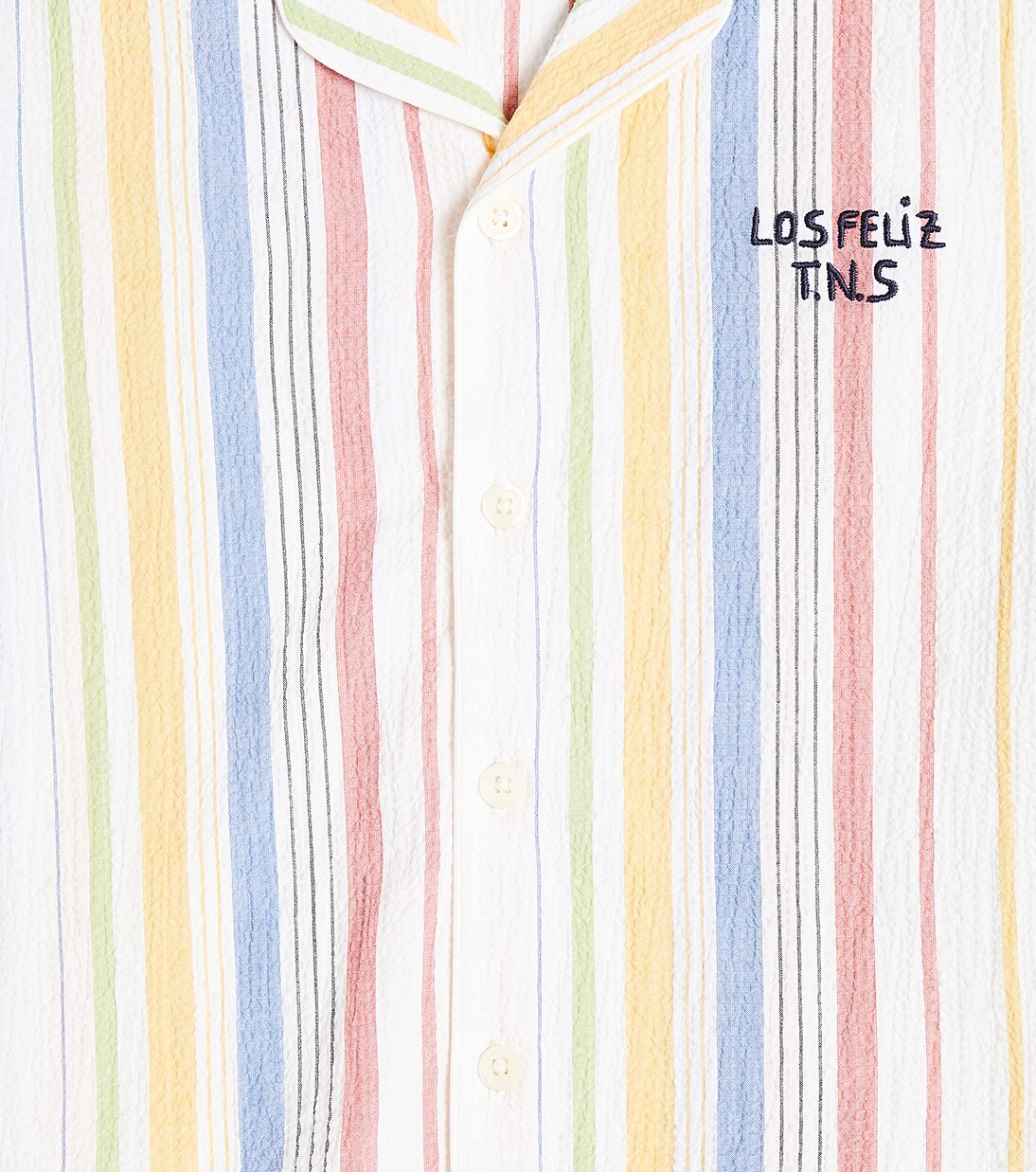 Torrance striped cotton bowling shirt | The New Society