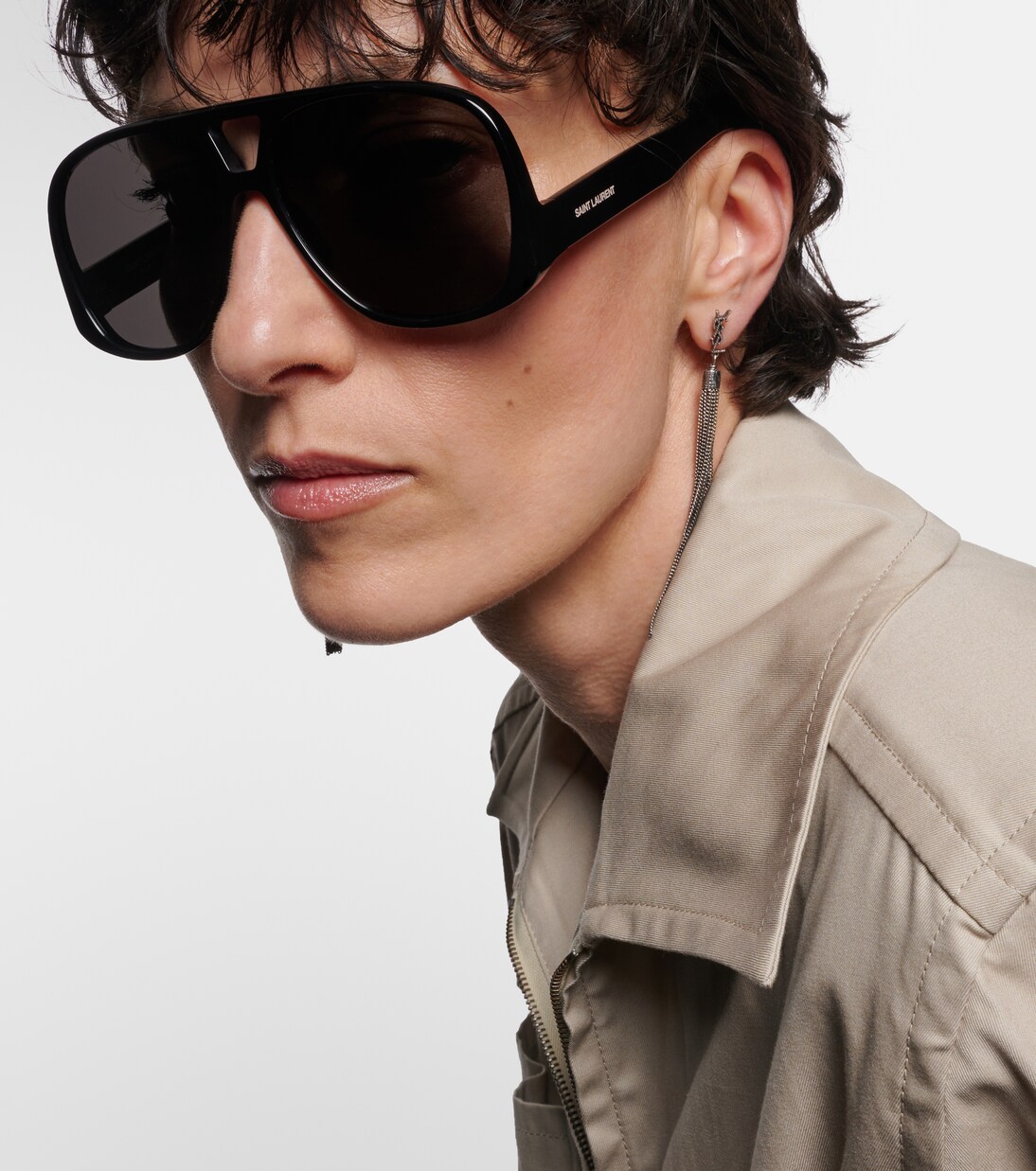 SL 652 Solace aviator sunglasses | Saint Laurent