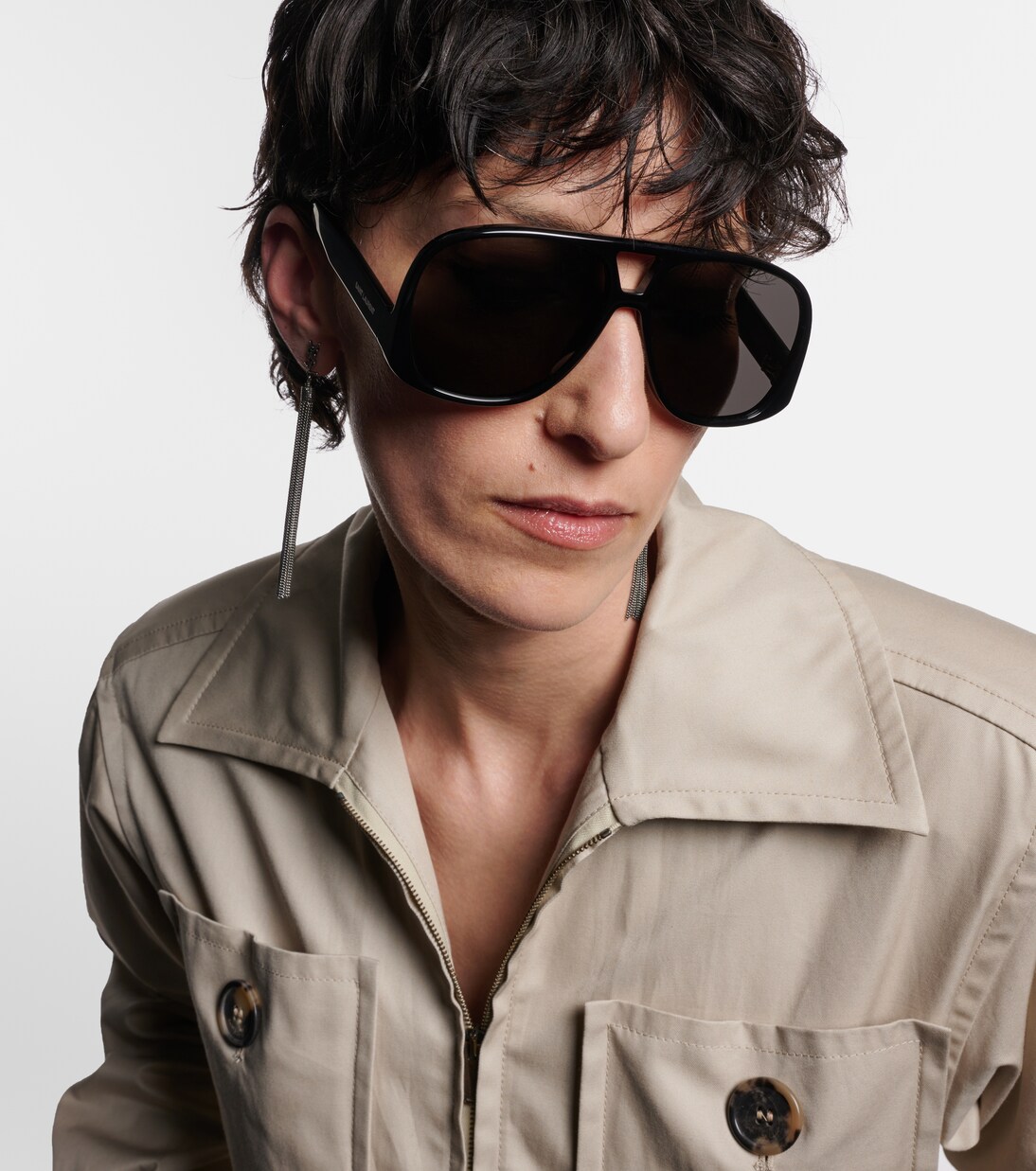 SL 652 Solace aviator sunglasses | Saint Laurent