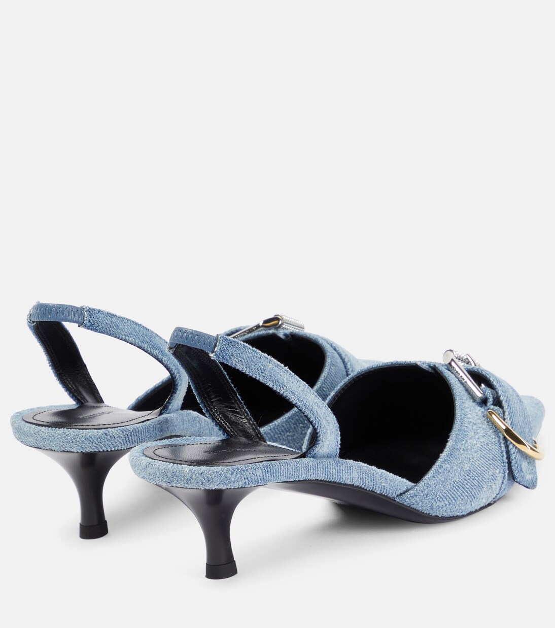 Voyou denim slingback pumps | Givenchy