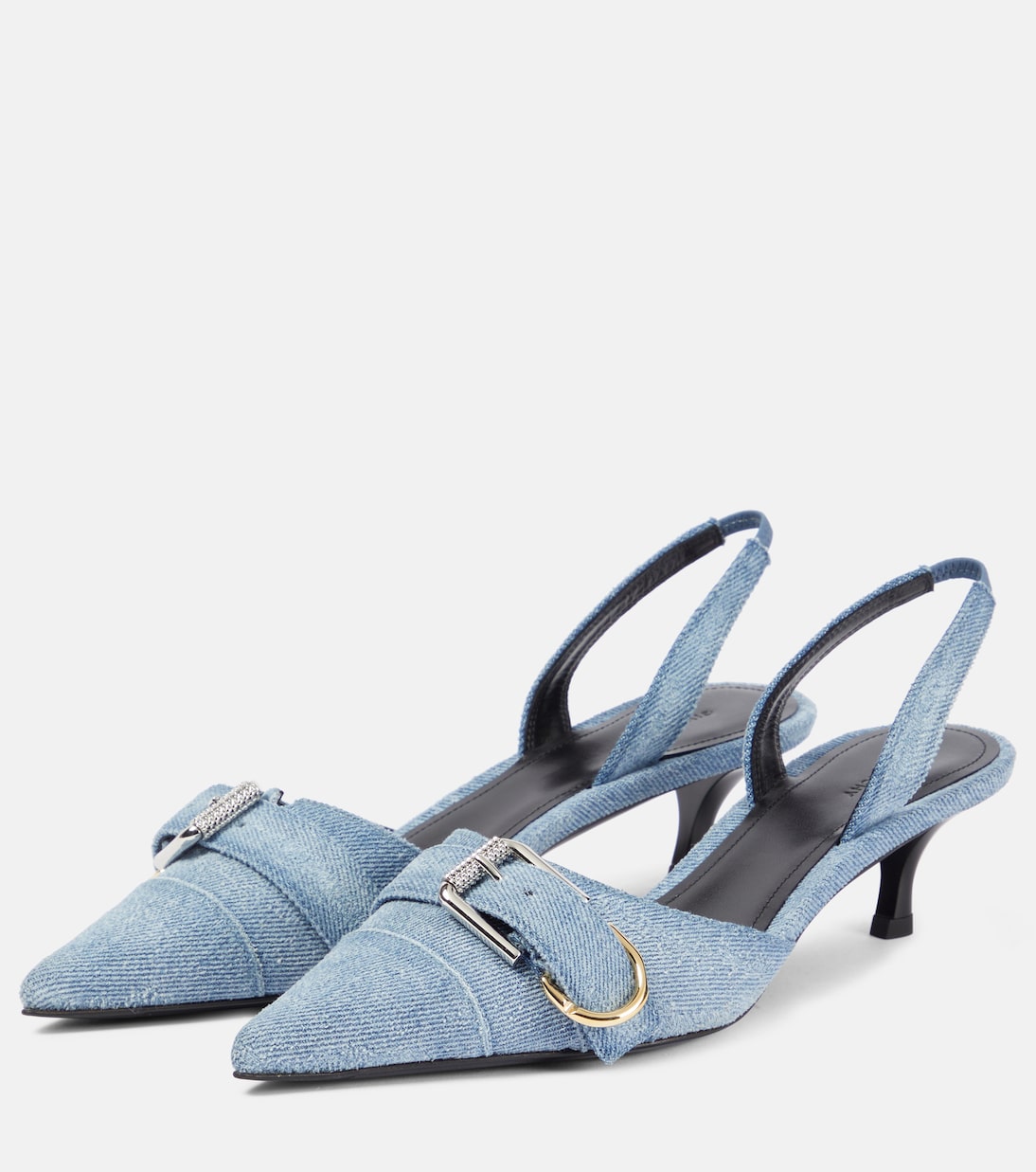 Voyou denim slingback pumps | Givenchy