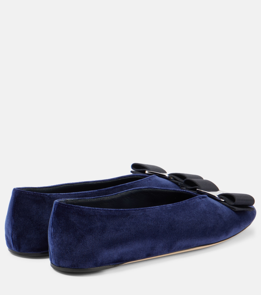 Vanna velvet ballet flats | Ferragamo