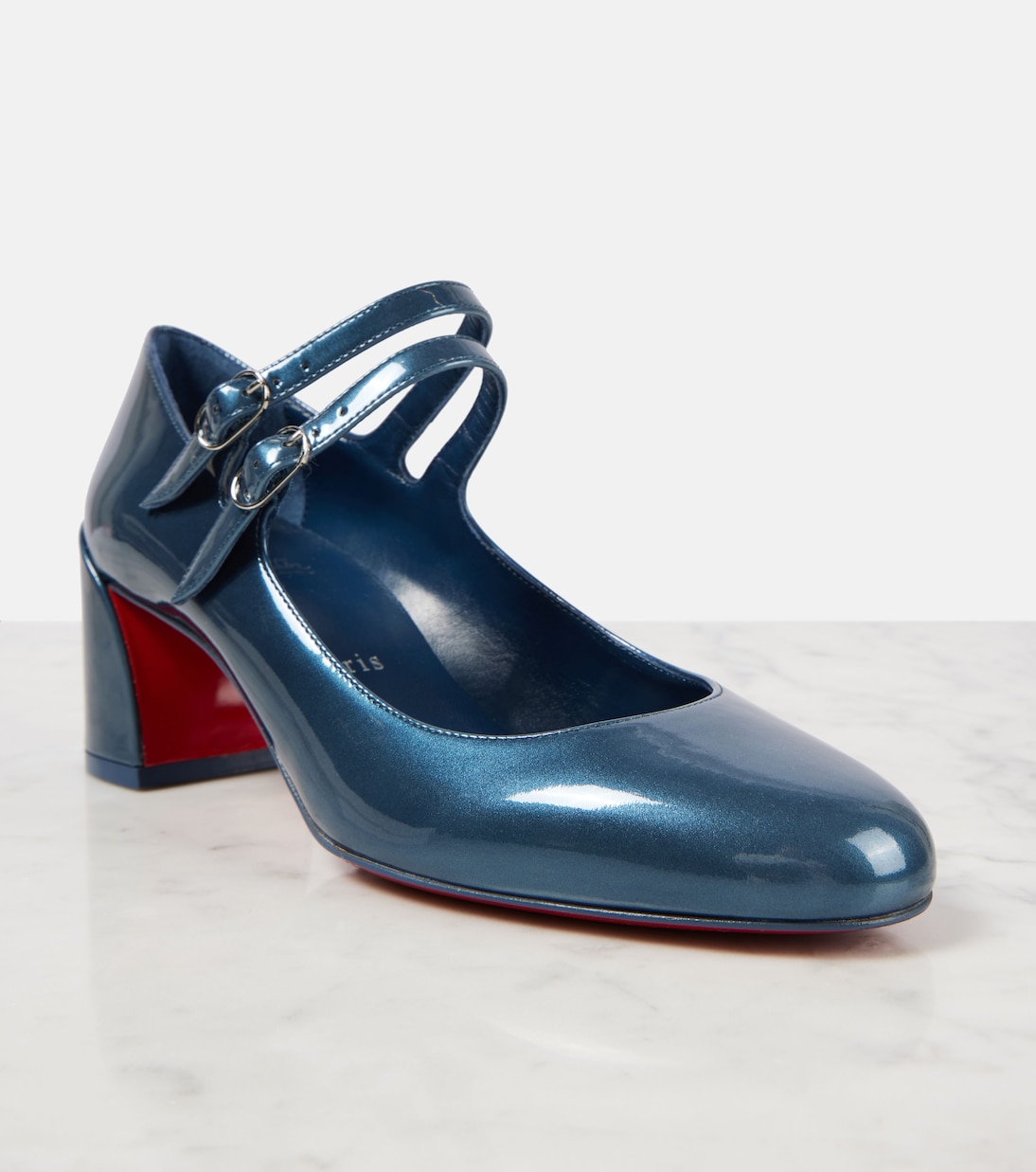 Miss Jane patent leather Mary Jane pumps | Christian Louboutin