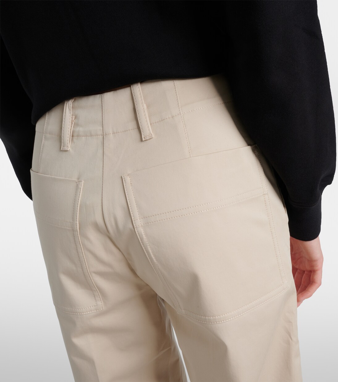 Weite Hose Amara aus einem Baumwollgemisch | Proenza Schouler