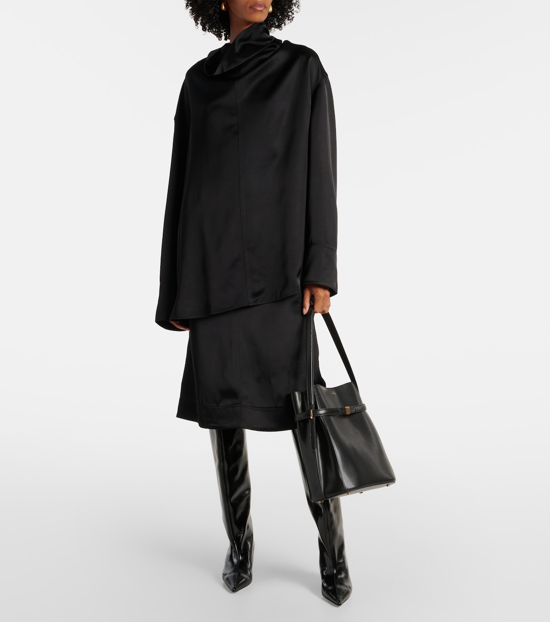 Bucket Bag aus Leder | Toteme