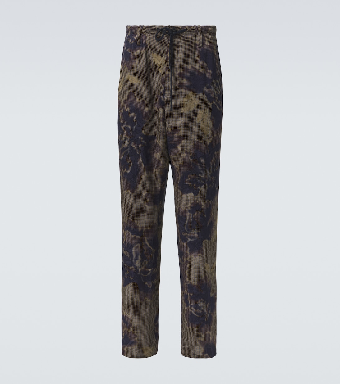 Printed straight pants | Dries Van Noten