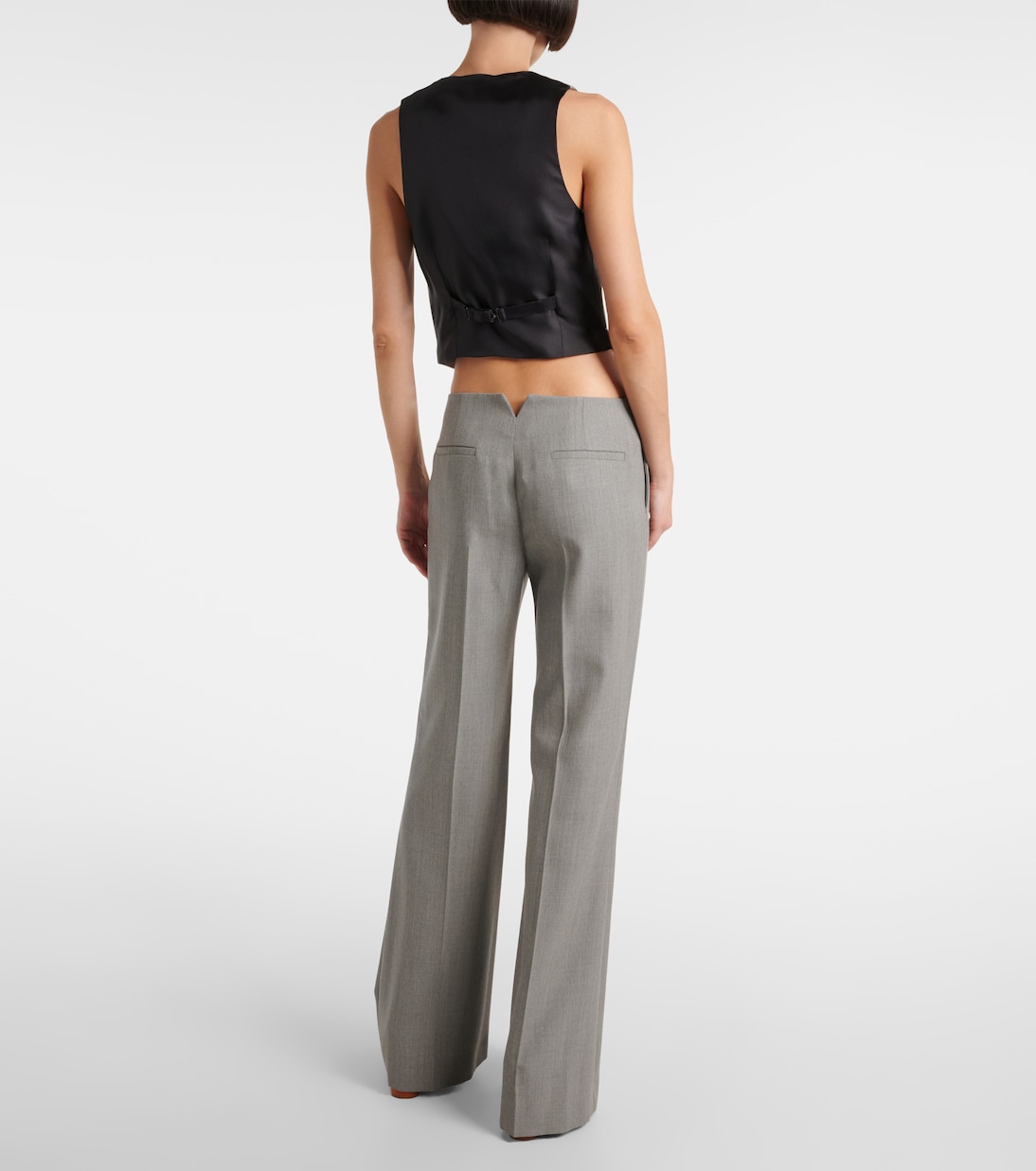 Wool flared pants | Chloé