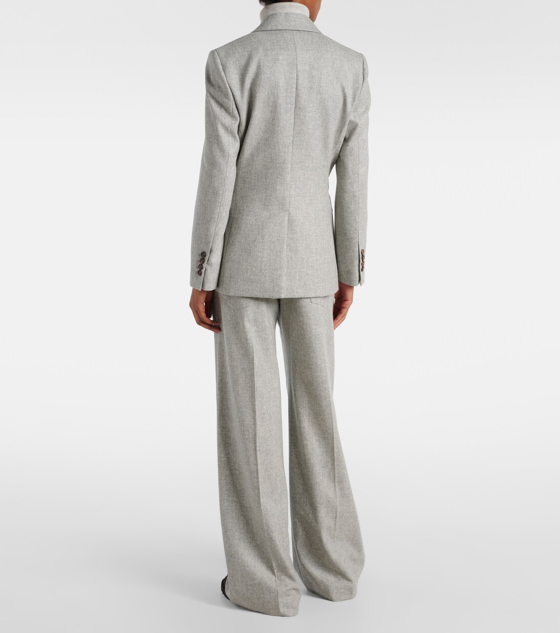 Blazer de franlea de lana y cachemir | Brunello Cucinelli