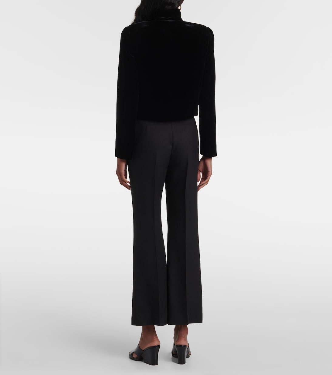 Nash wool and silk straight pants | Loro Piana