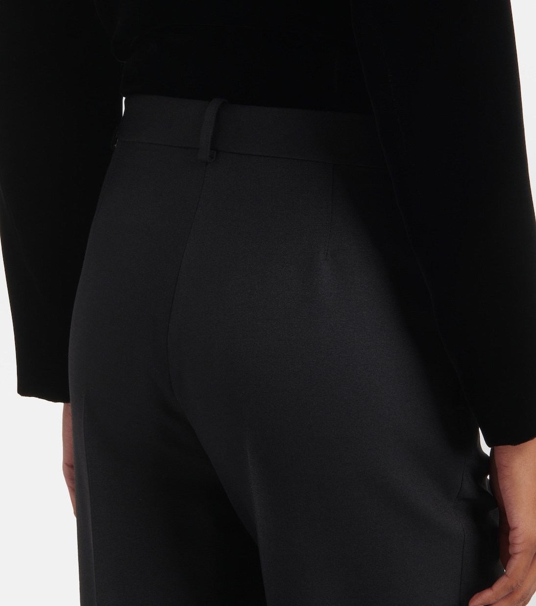 Nash wool and silk straight pants | Loro Piana