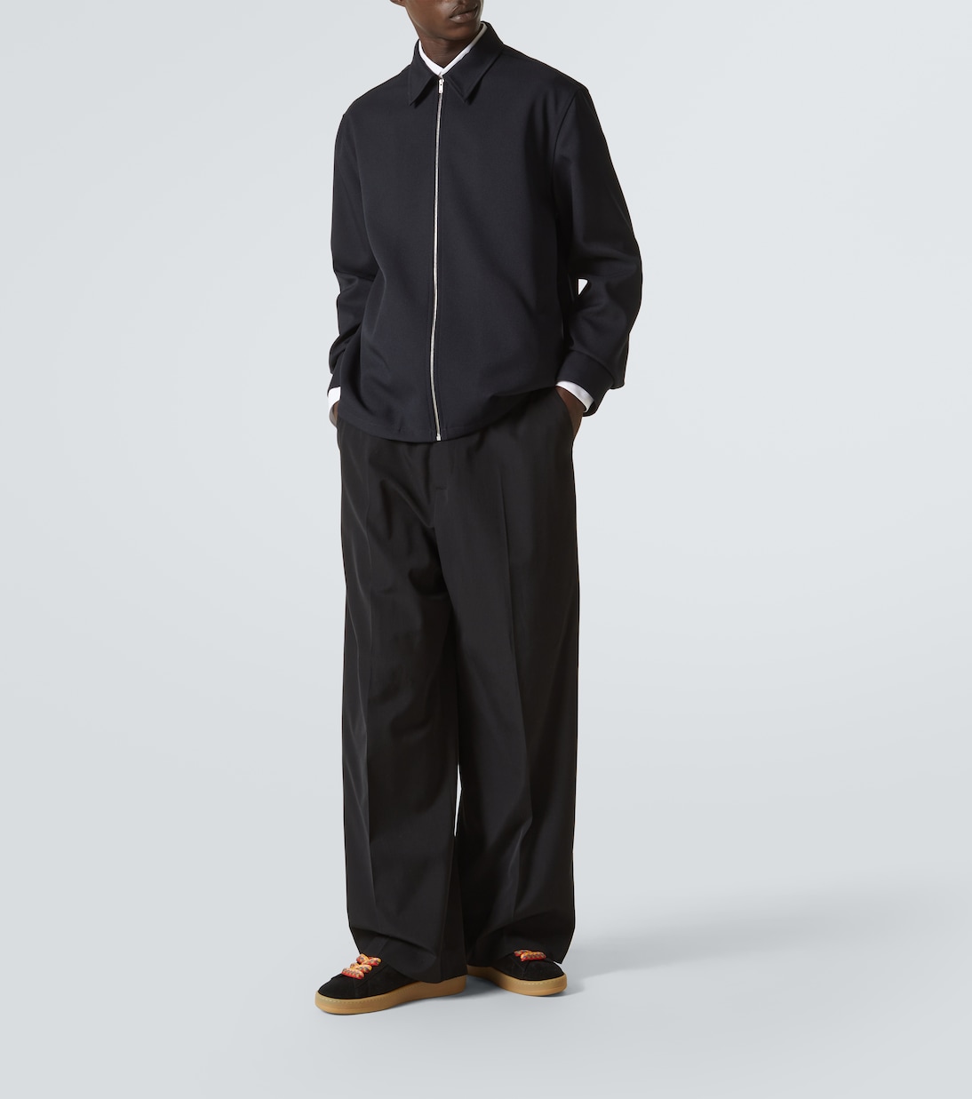 Curb Lite suede sneakers | Lanvin