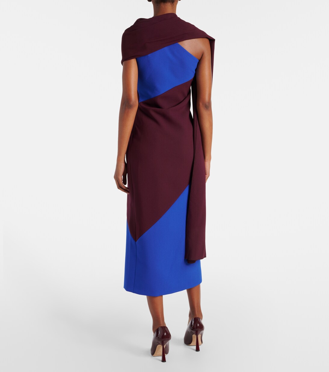 Capella crêpe midi dress | Roksanda