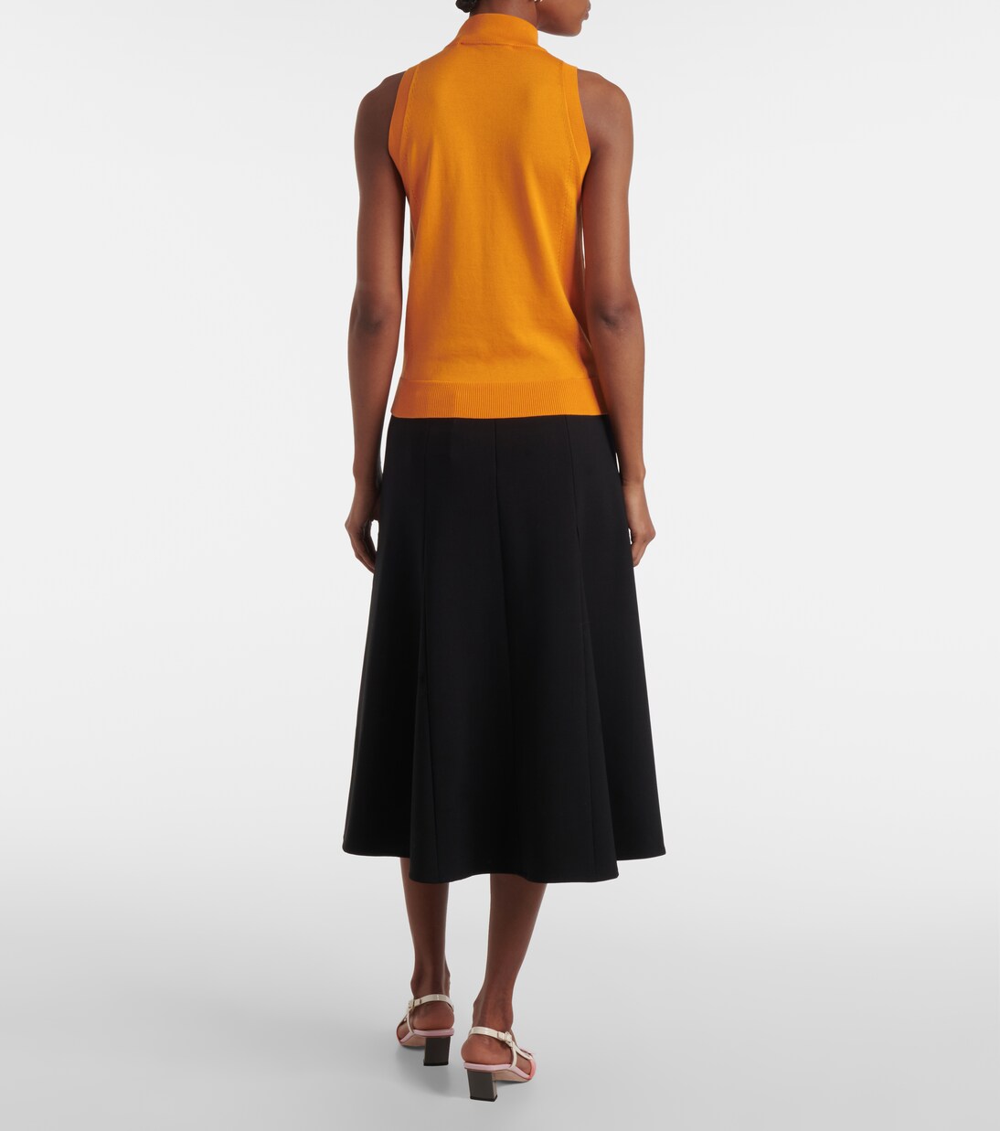 Top aus Seide und Baumwolle | Carolina Herrera