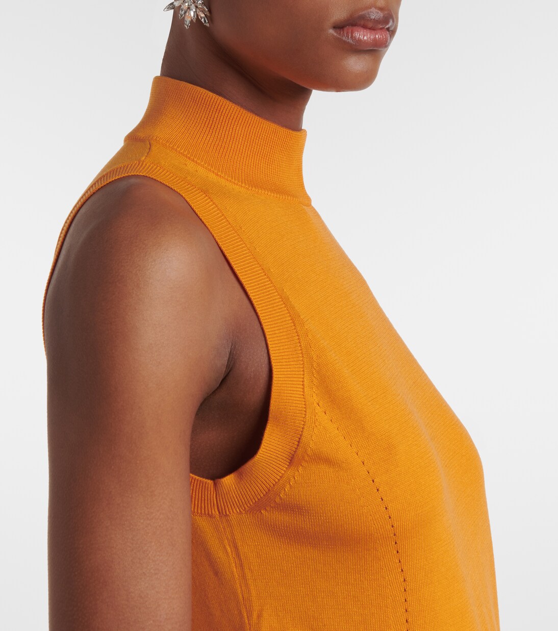 Top aus Seide und Baumwolle | Carolina Herrera