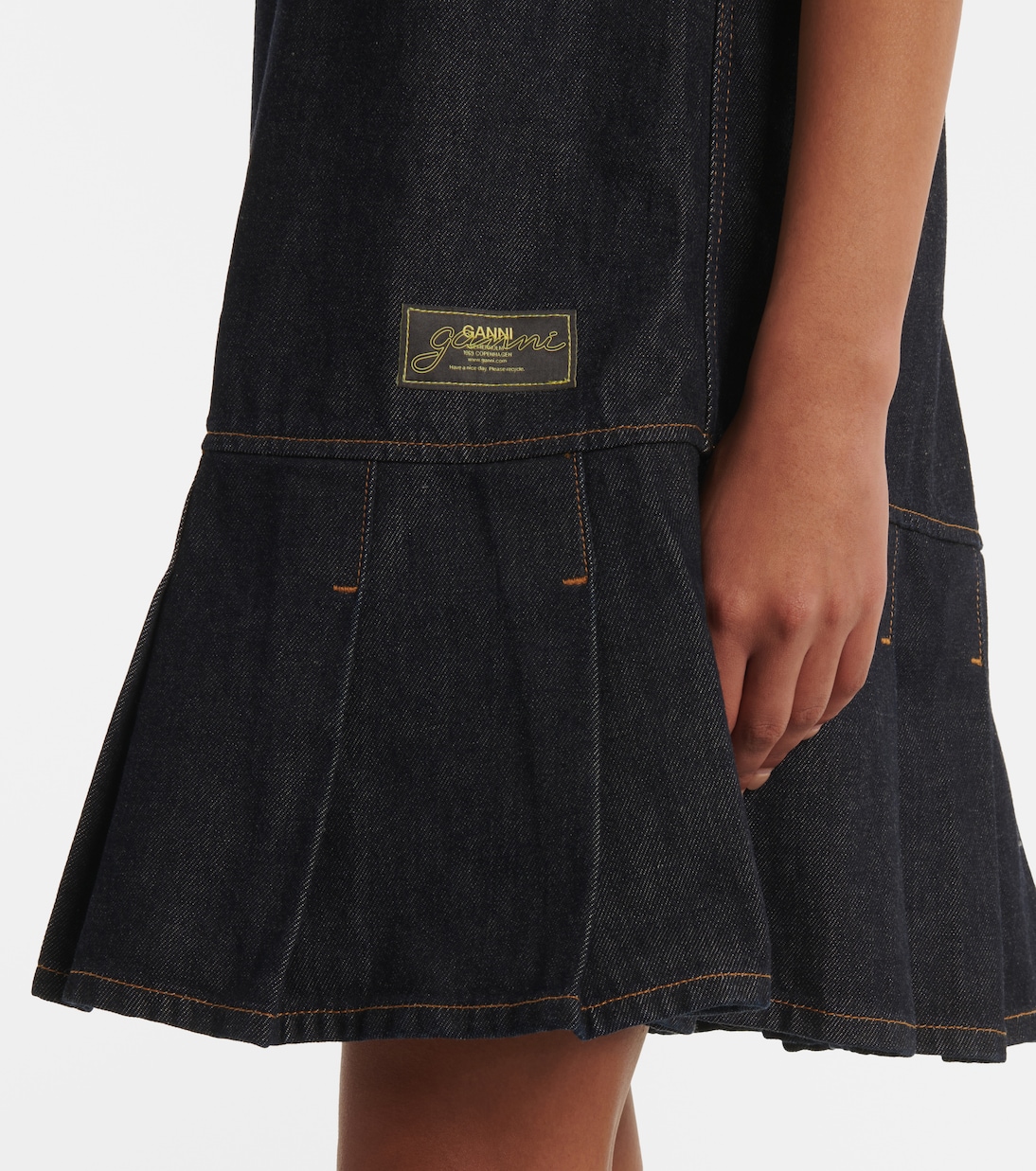 Minikleid aus Denim | Ganni
