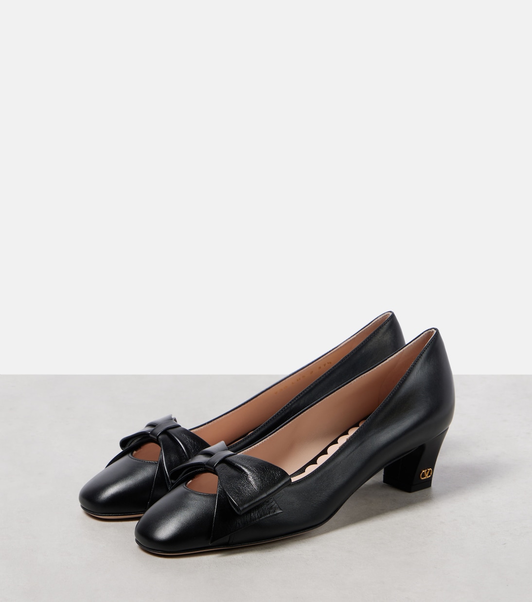 Escarpins Bowow 45 en cuir | Valentino Garavani