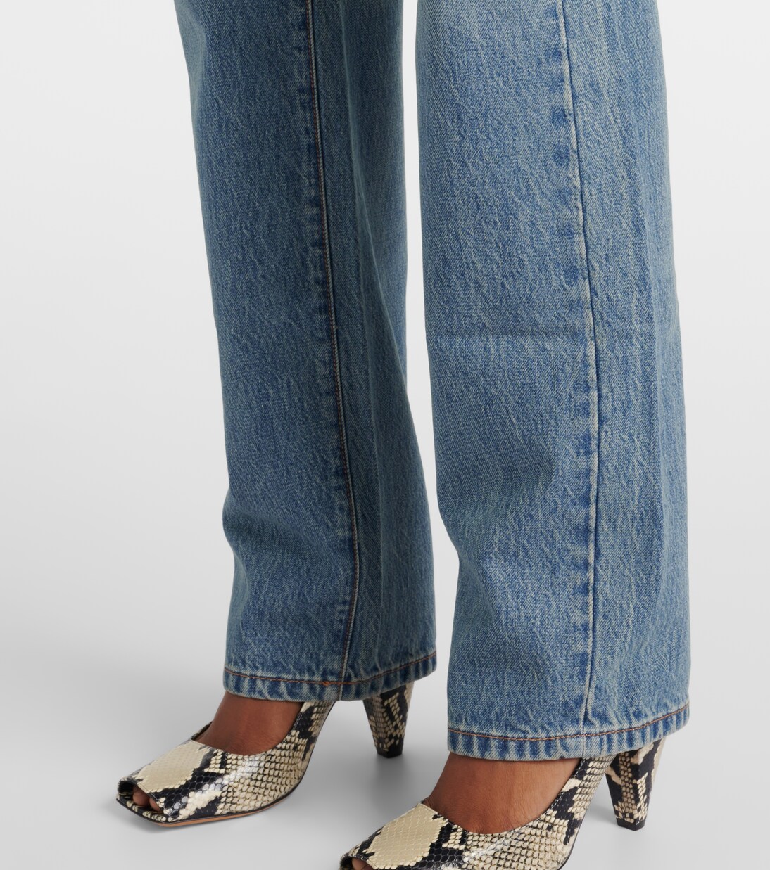 High-Rise Straight Jeans Tasso | Sportmax