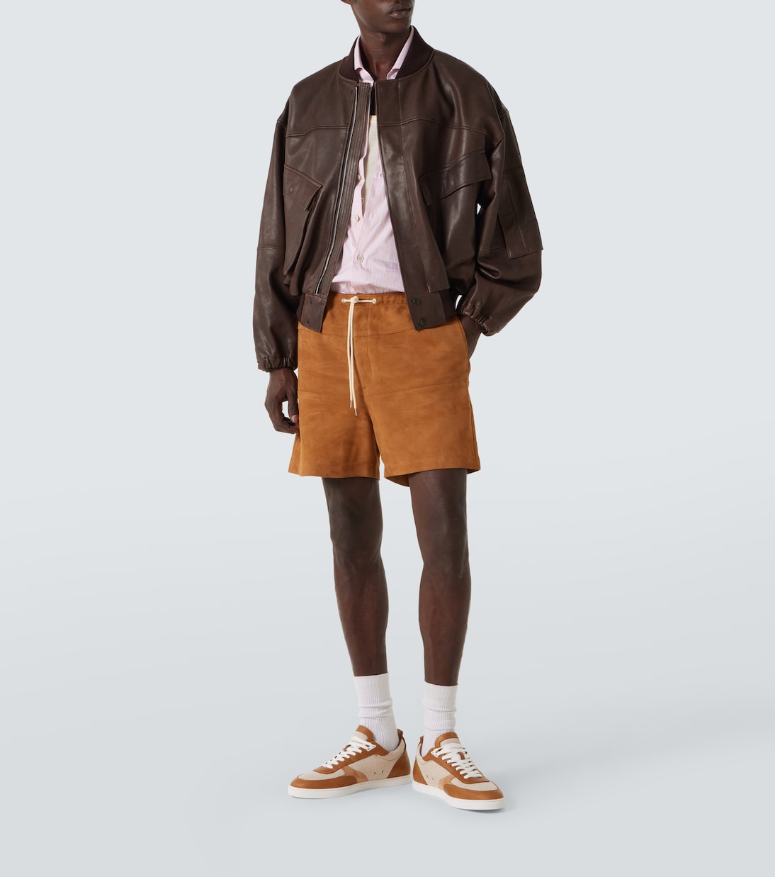 Tutti Rui leather-trimmed sneakers | Christian Louboutin