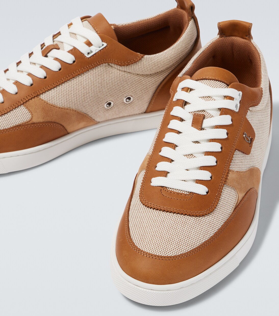 Tutti Rui leather-trimmed sneakers | Christian Louboutin