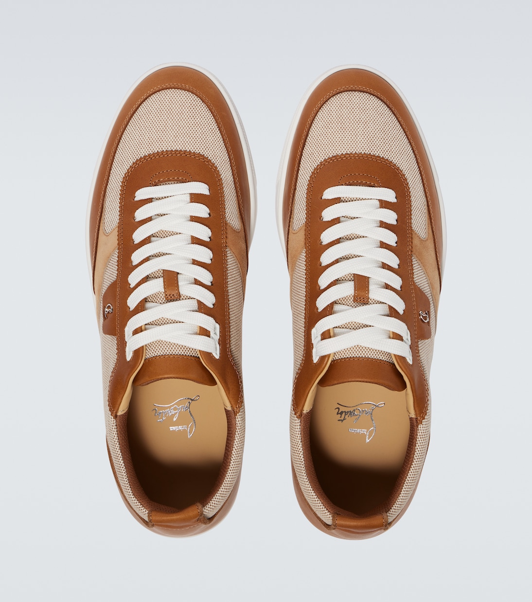 Tutti Rui leather-trimmed sneakers | Christian Louboutin