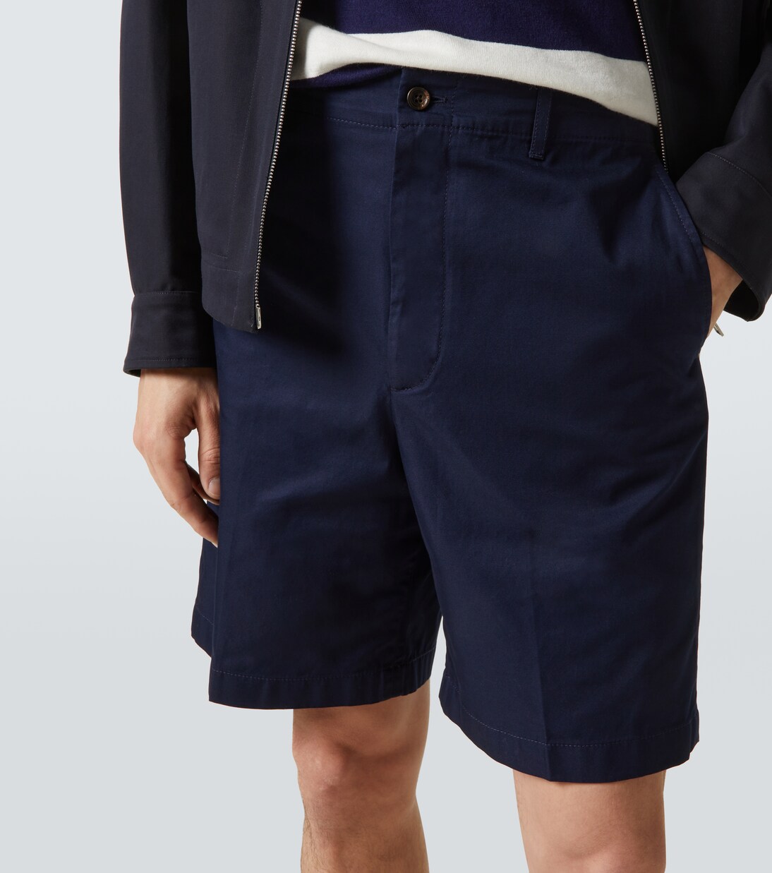 Cotton gabardine shorts | Dunhill