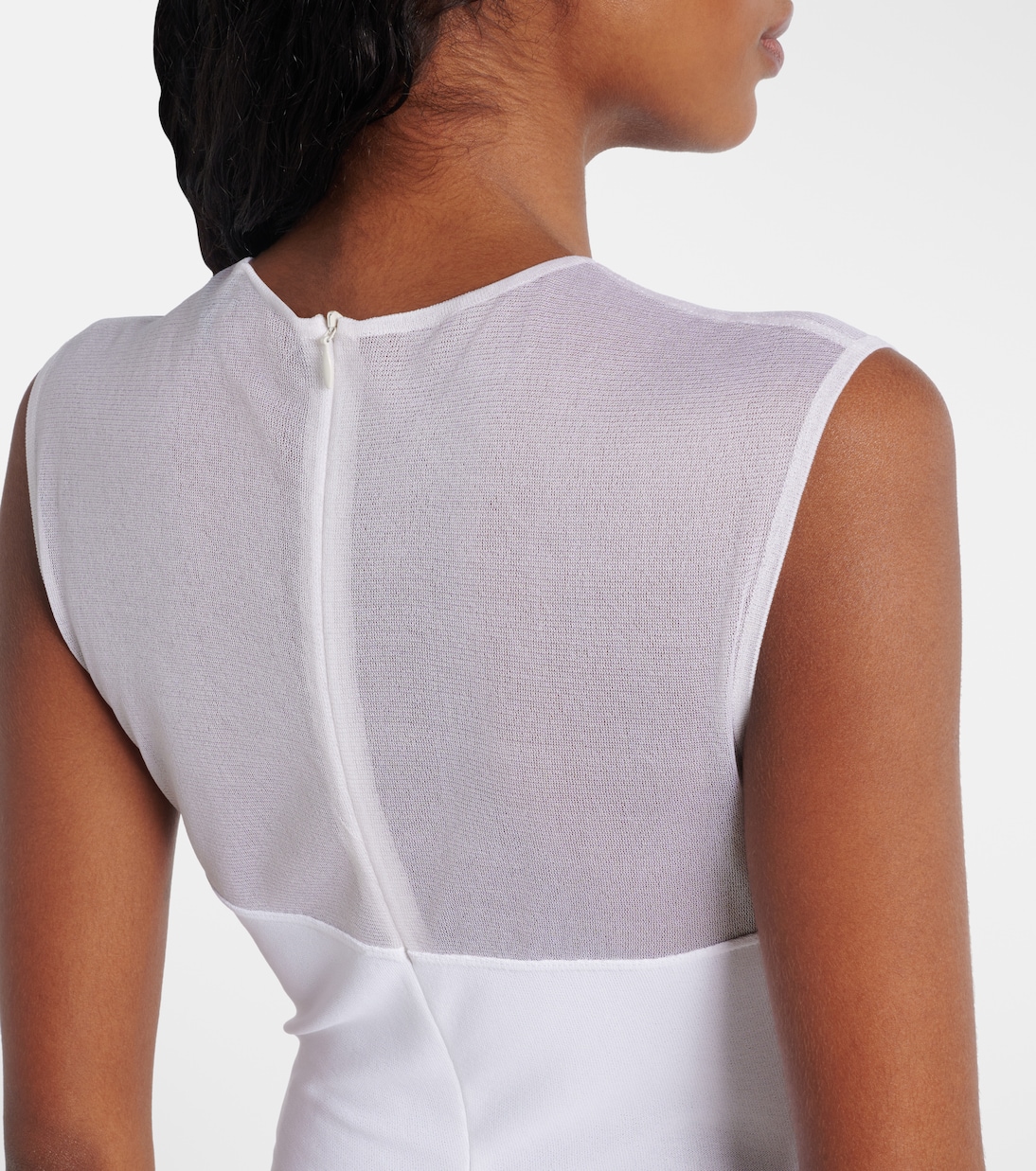 Maxikleid mit Mesh | Alaïa