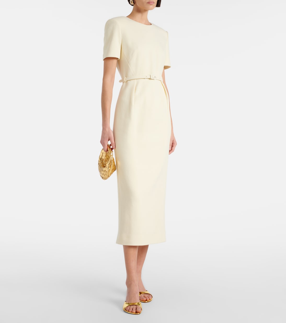 Robe de cocktail en laine | Roland Mouret