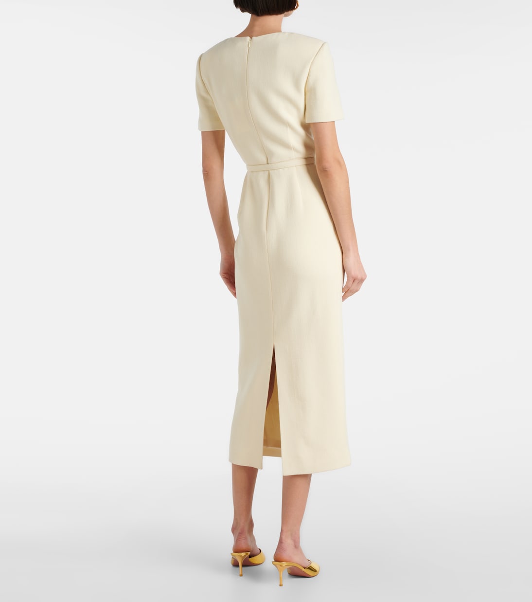 Robe de cocktail en laine | Roland Mouret