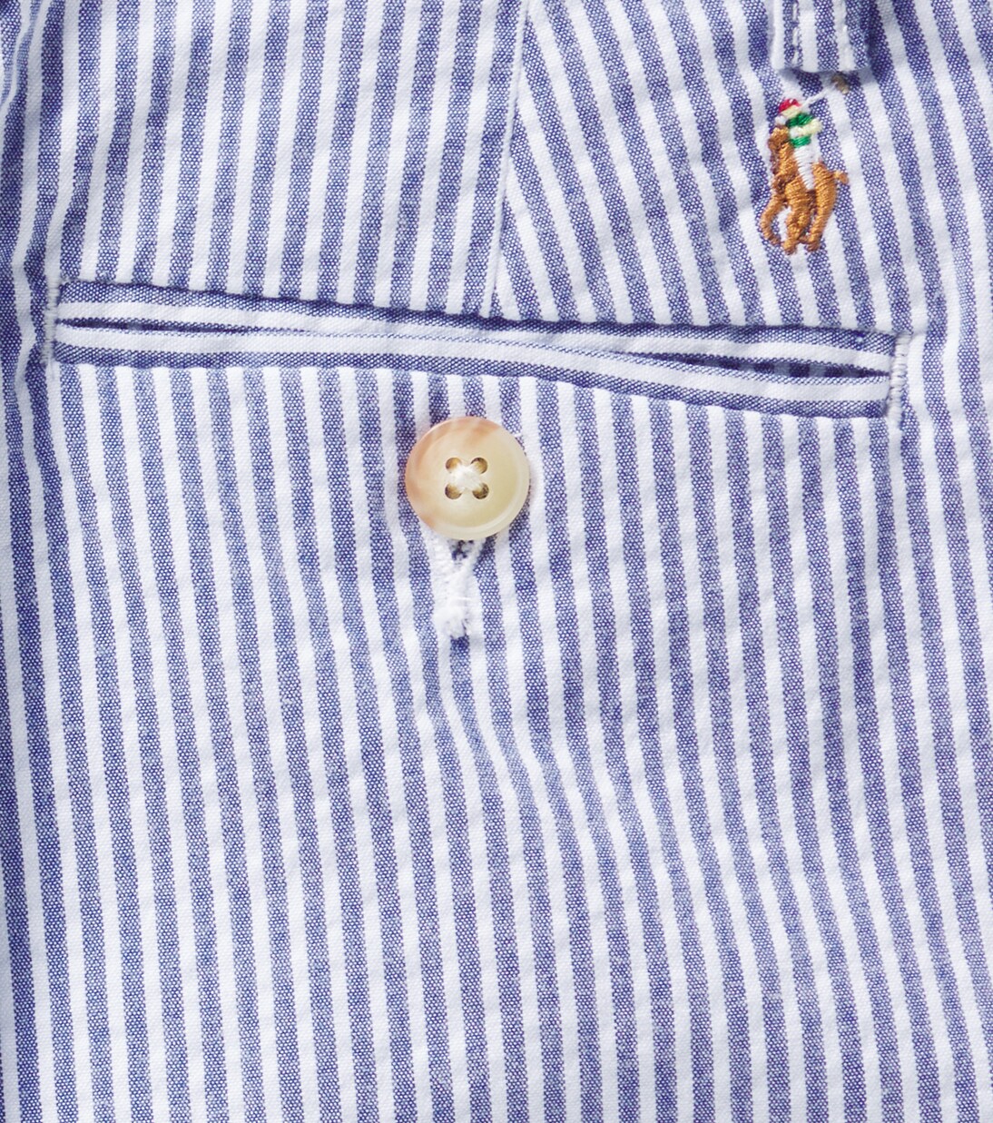 Cotton seersucker shorts | Polo Ralph Lauren Kids