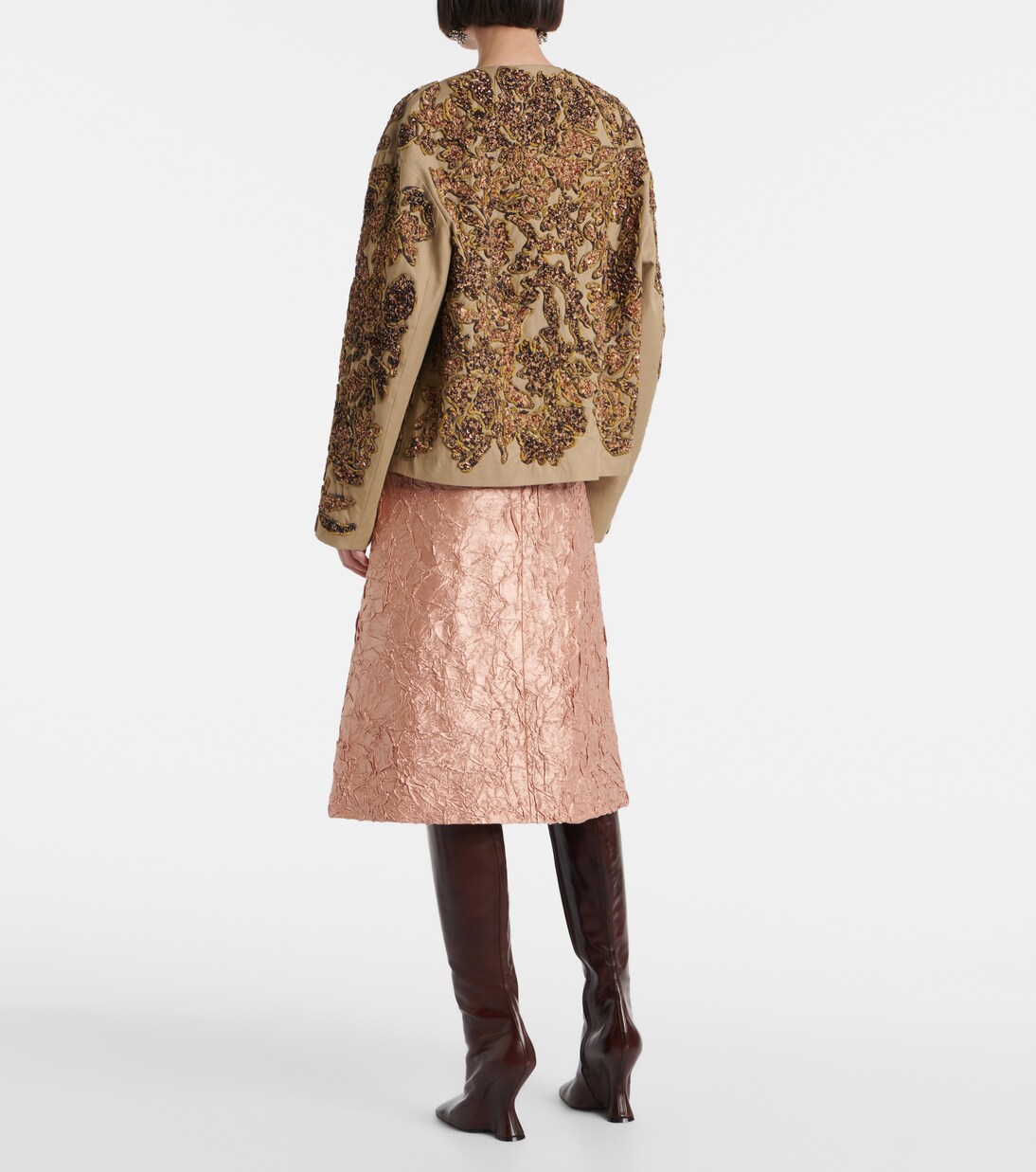 Sequined cotton jacket | Dries Van Noten