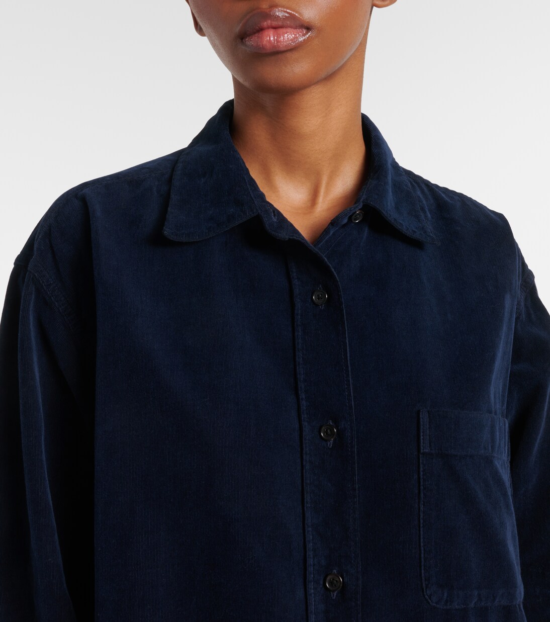 Hemd Nesson aus Baumwoll-Cord | The Row