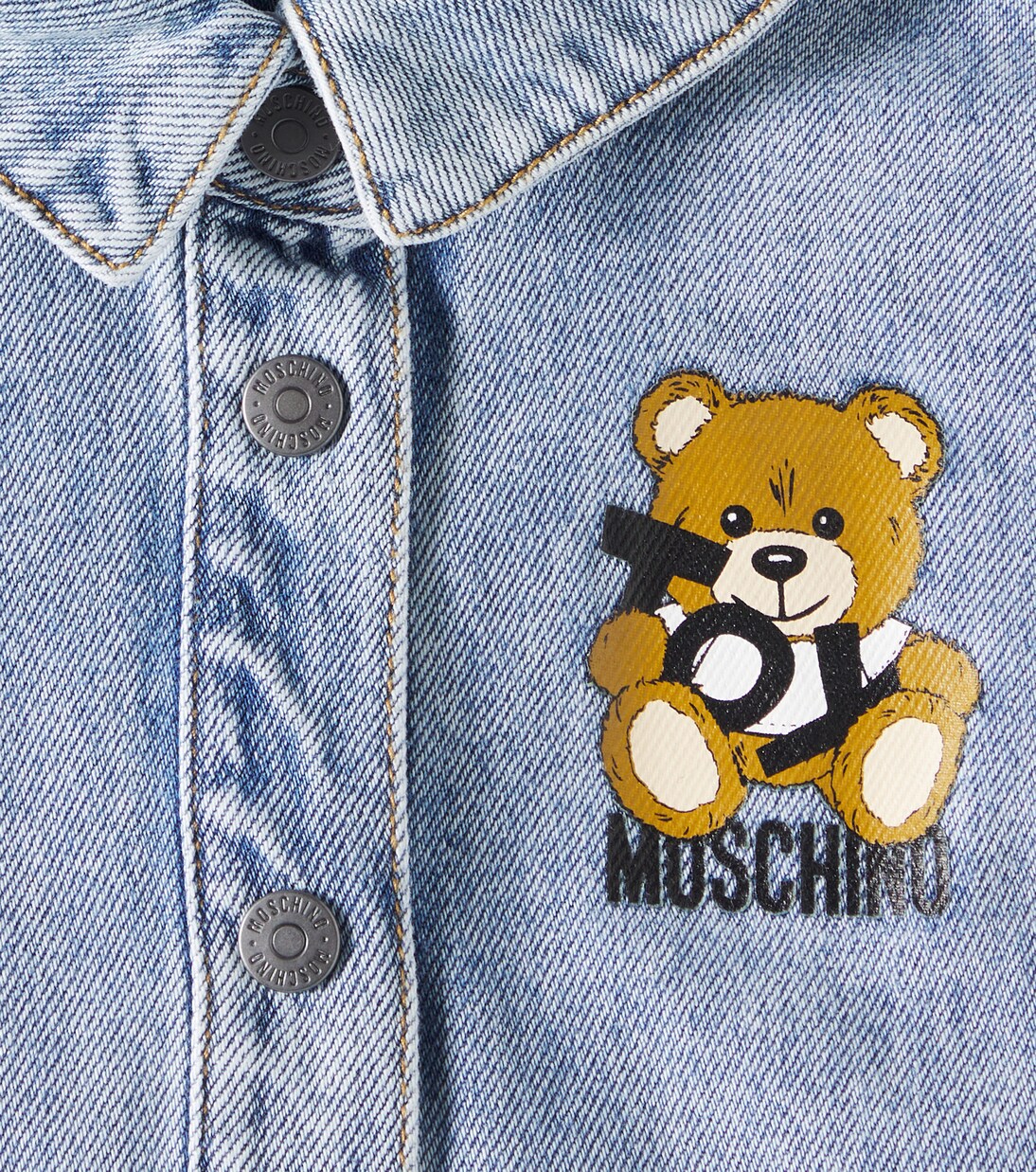 Robe Teddy Bear en jean | Moschino Kids