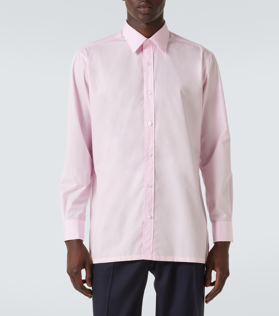 Camisa en popelín de algodón | Charvet