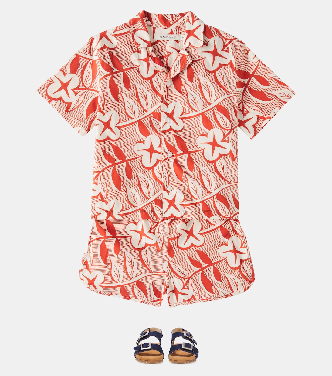 Filotis floral cotton shorts | The New Society