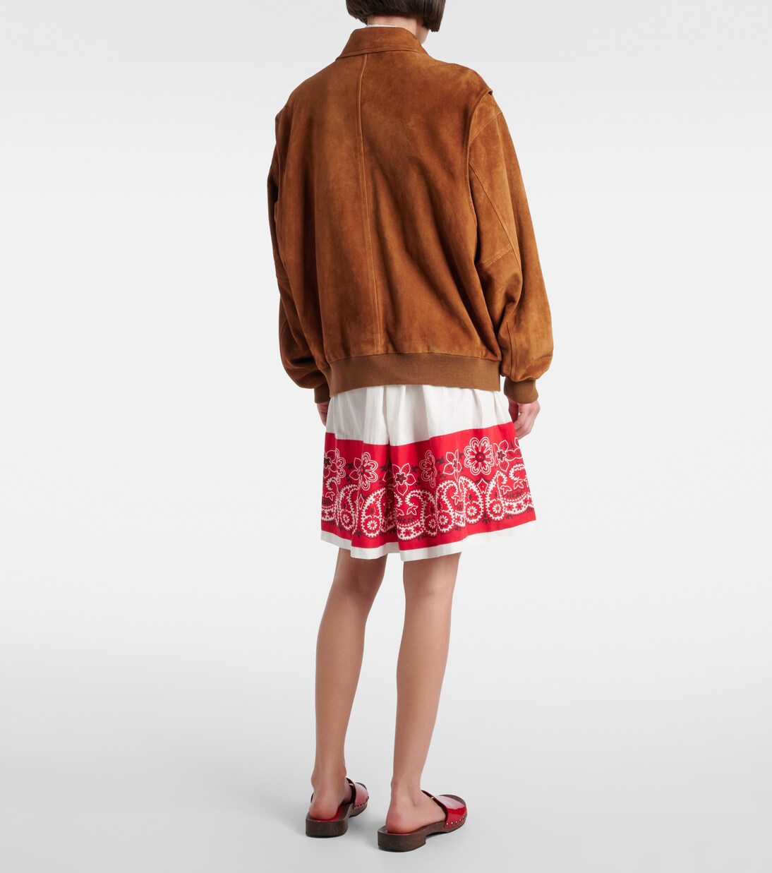 Blouson aus Veloursleder | Miu Miu