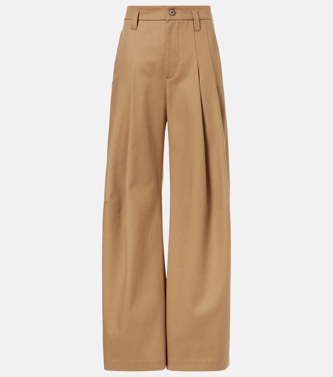 Monili cotton wide-leg pants | Brunello Cucinelli