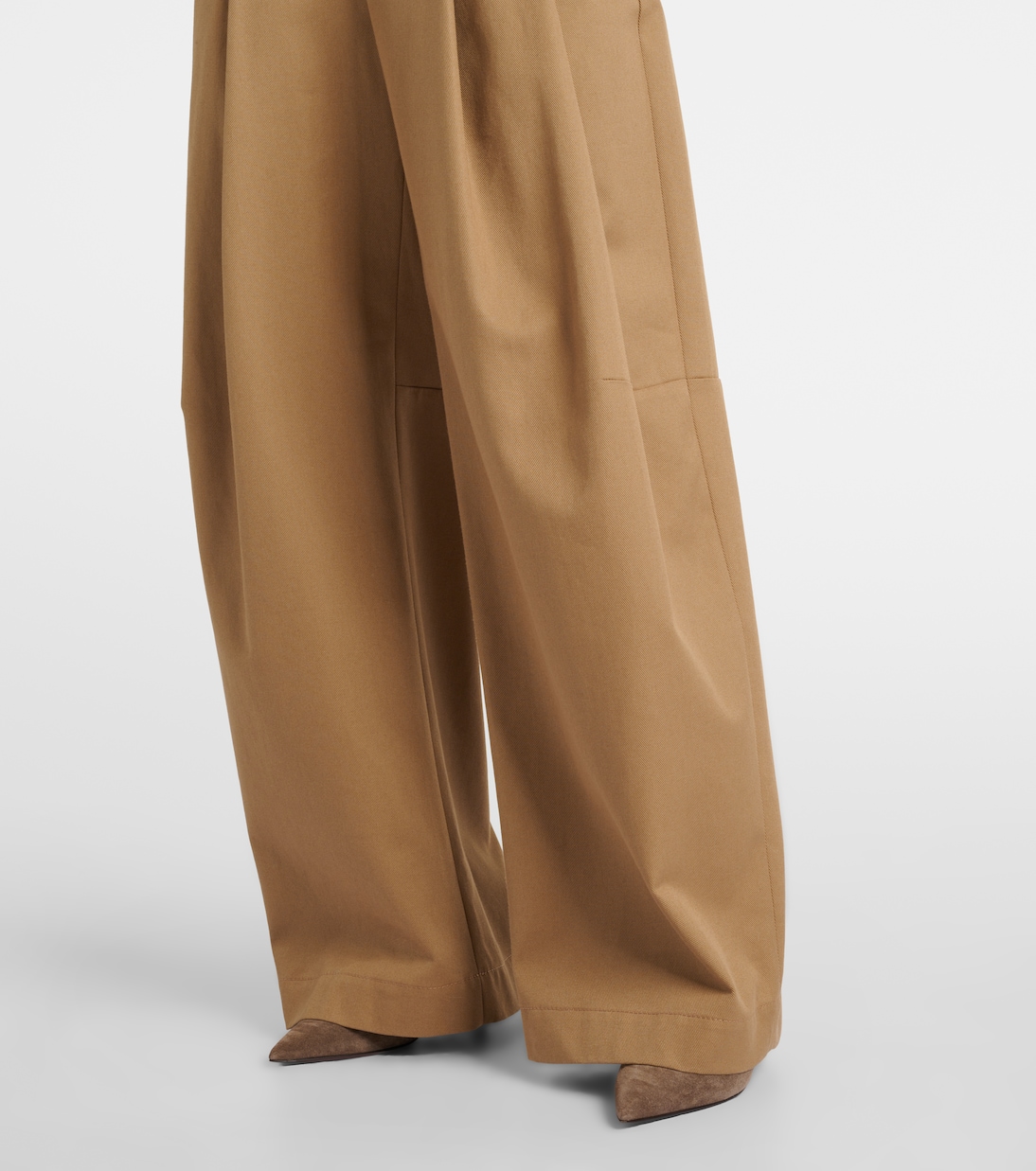 Monili cotton wide-leg pants | Brunello Cucinelli