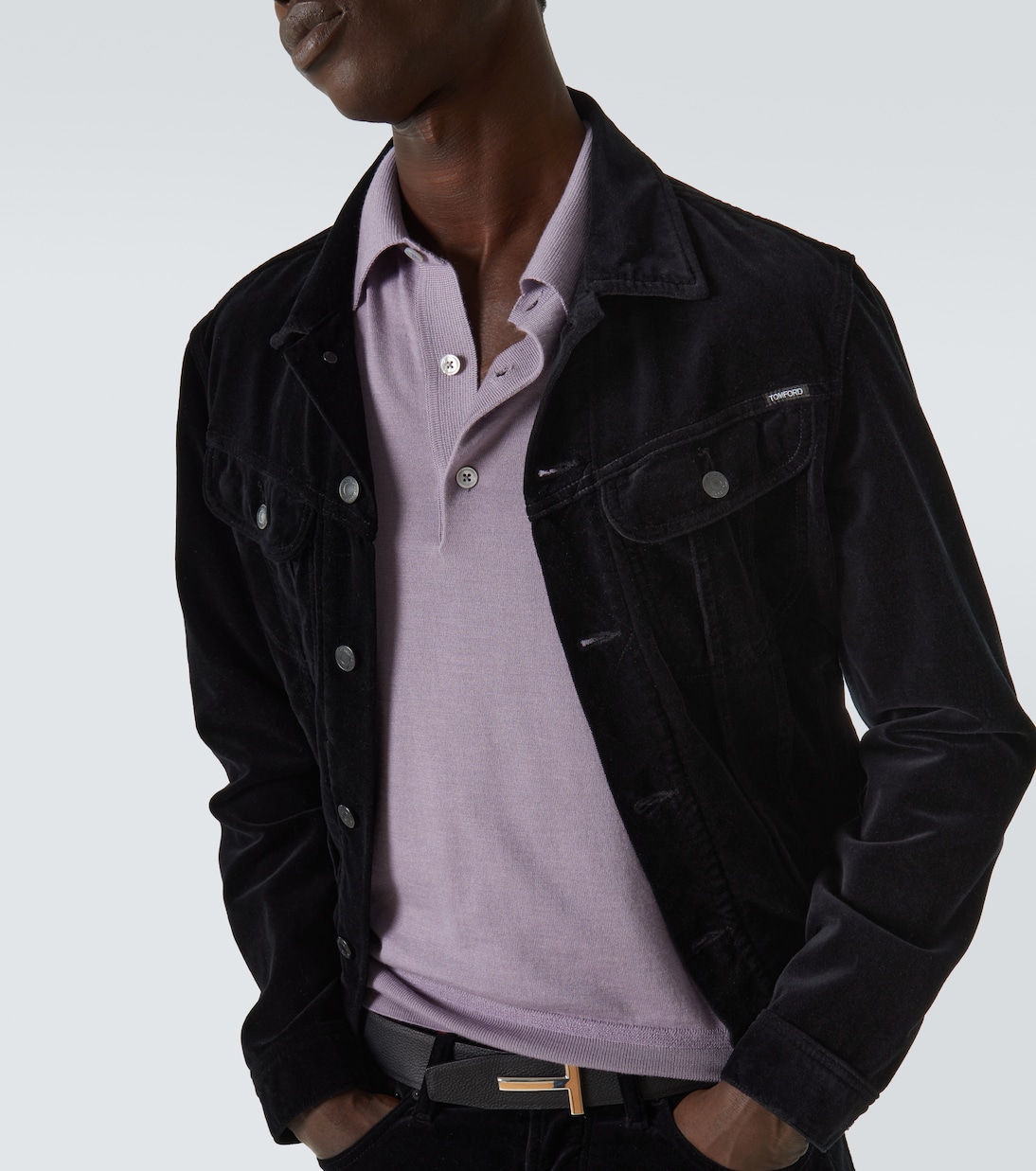 Cashmere and silk polo sweater | Tom Ford