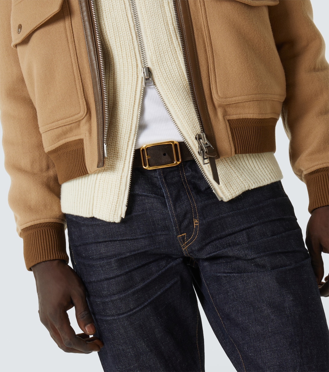 Leather belt | Tom Ford