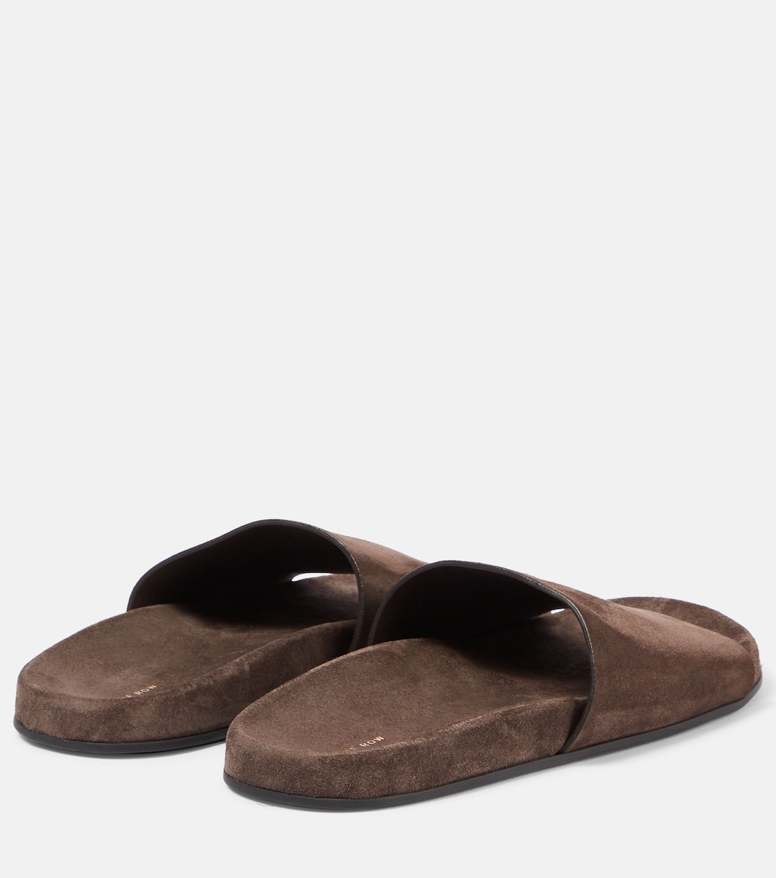 Hugh suede slides | The Row
