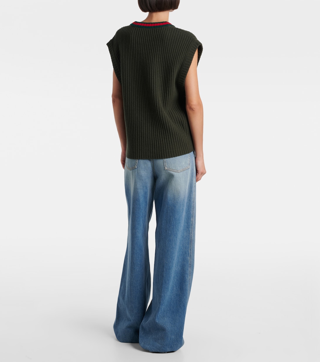 Wool sweater vest | Gucci